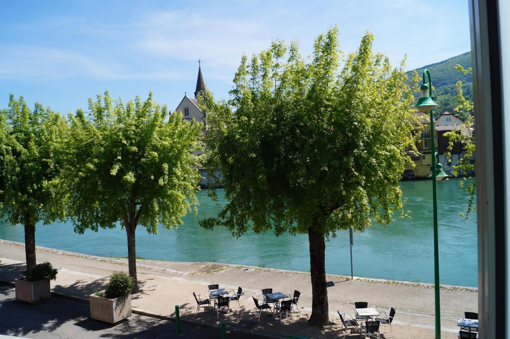 Hotel Du Rhone Seyssel Exterior foto